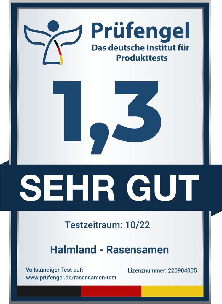 Rasensamen schnellkeimend 2,5kg = 75-100m² Sport und Spiel Produktbild 2