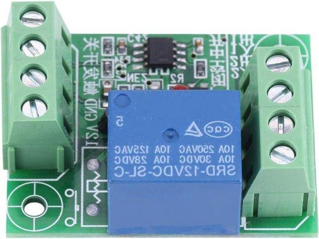 Einzelkanal DC12V Relais Schaltmodul Bistabiler Schaltung