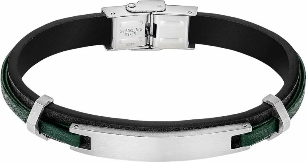 Bracciale Uomo Lotus Style LS2400-2/2 Nero: Acciaio e Gomma Urban