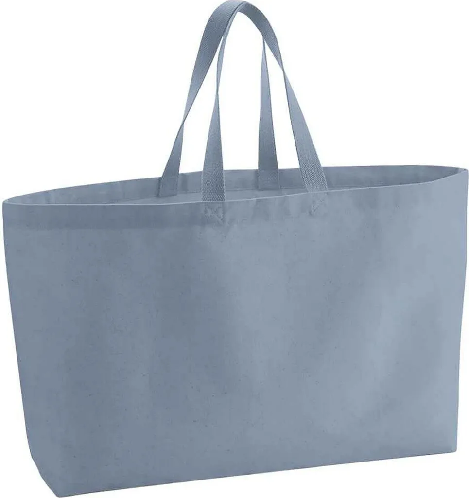 Borsa Mare e Spesa Westford Mill RW8550 Blu - Maxy Tote Canvas