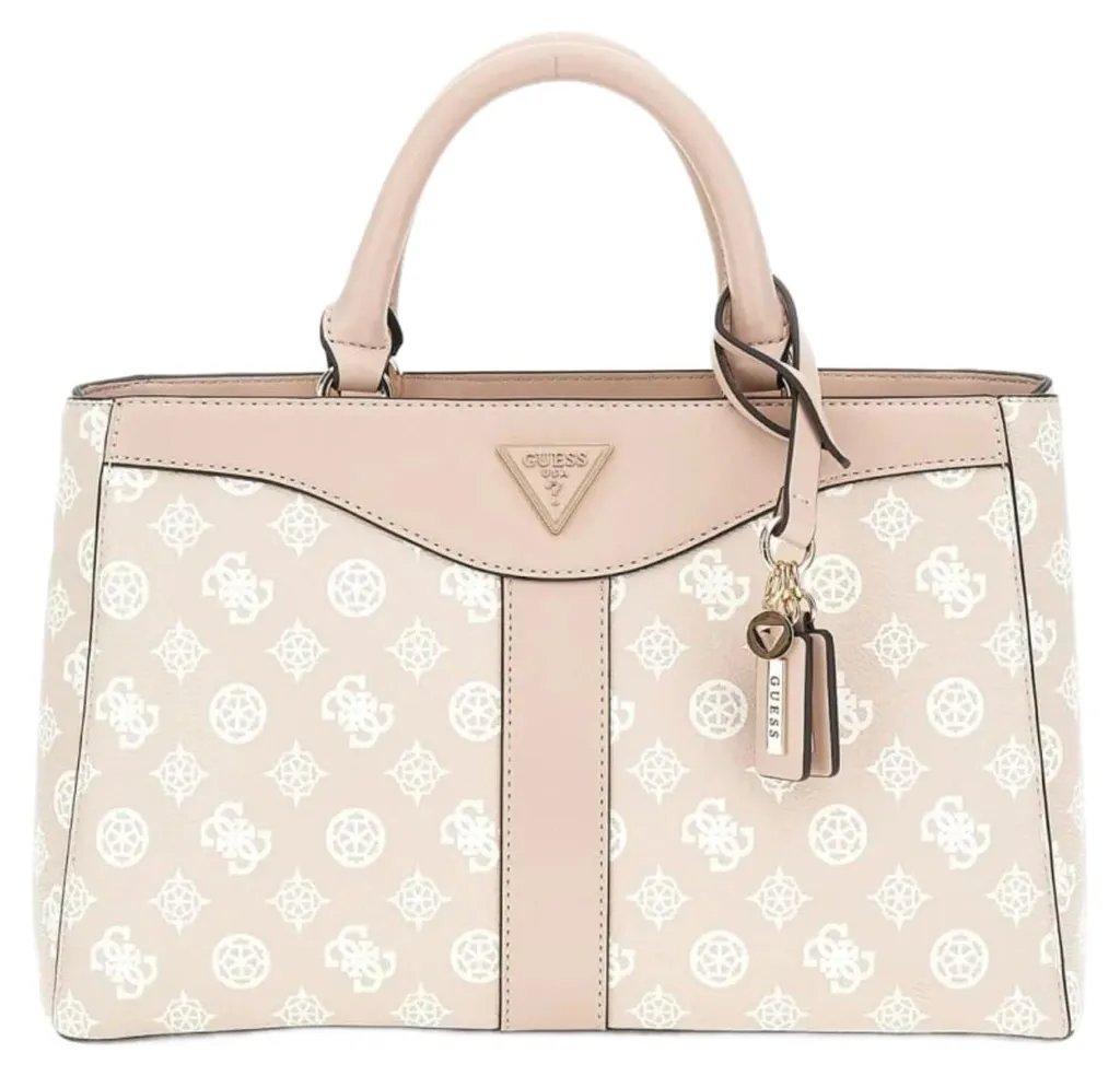 Sac Bandoulière Guess Nolana S Sand Logo - Besace Élégante Chic