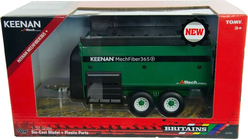 TOMY Britains Keenan MechFibre 365 trailer Obrázok produktu 2