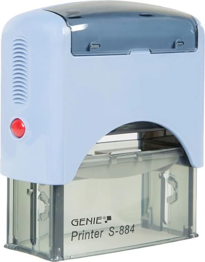 Timbro Autoinchiostrante GENIE S884 Set Componibile Fai-da-Te - 5 Righe