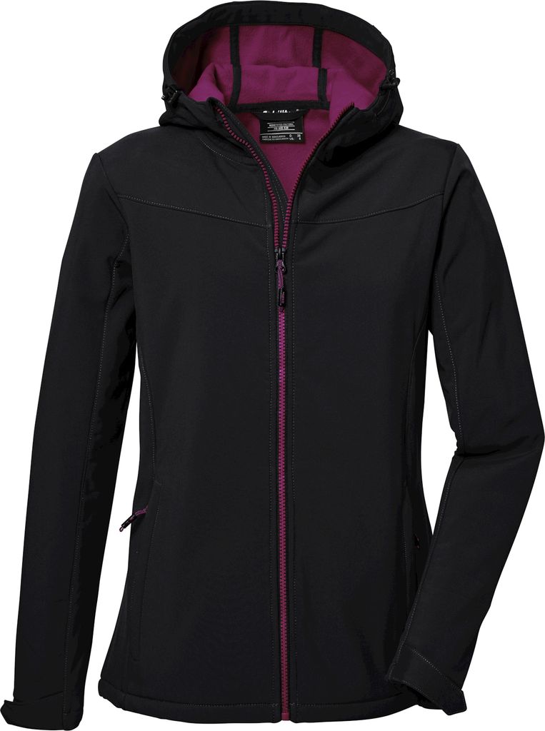 killtec Softshelljacke KOS 179 WMN SFTSHLL JCKT 2 00200-schwarz 42 weiblich
