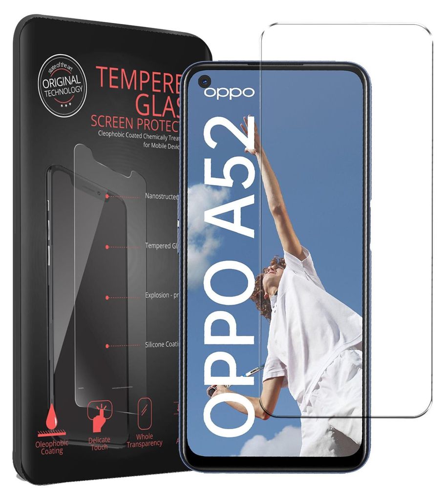 2x vetro blindato per OPPO A52 / A72 5G protezione dello Immagine del prodotto 