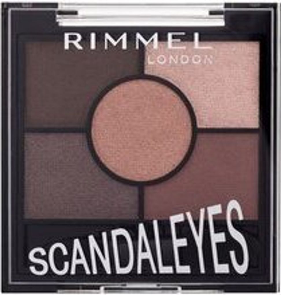 Rimmel Scandal'Eyes, Puder, Glättend, Rose, Rose Quartz, 5 Farben, Trocken & Nass