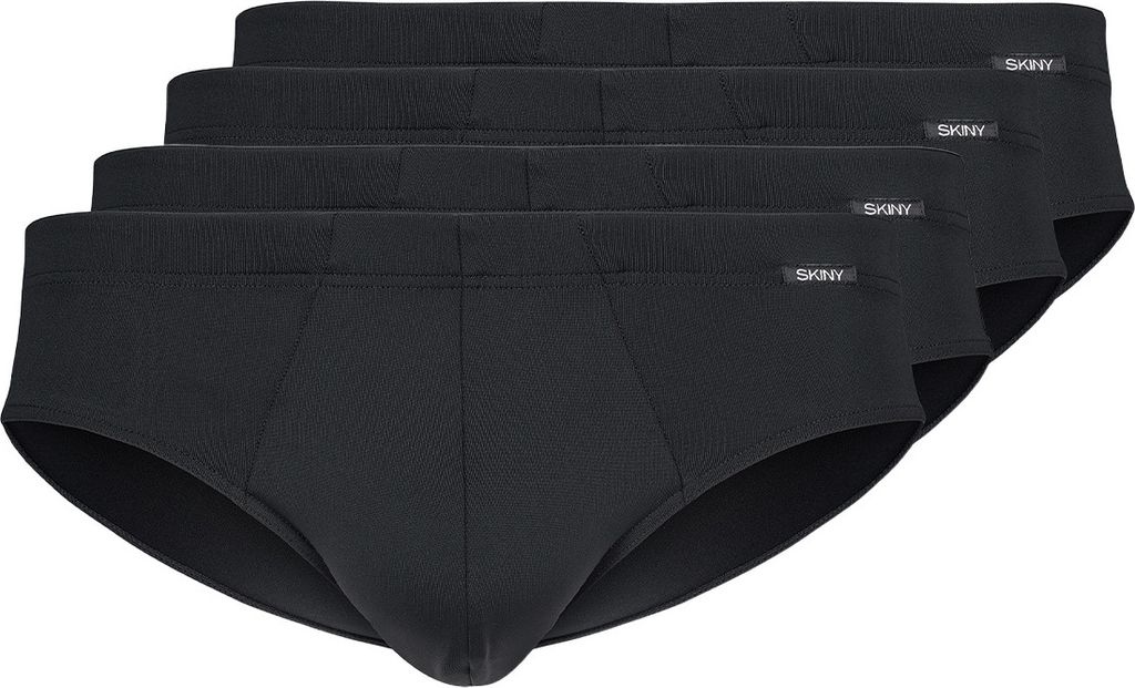 Skiny 4er Pack Basic Slip / Unterhose Perfekte Passform, Für maximale Bewegungsfreiheit, Im praktischen Mehrfachpack erhältlich