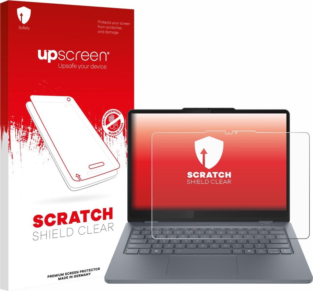 upscreen Schutzfolie für Lenovo 13w 2-in-1 Gen 3 Displayschutz Displayschutzfolie Folie Klar Transparent