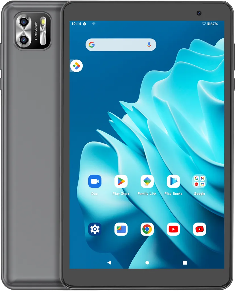 Tablette tactile 8 pouces Android 13 VASOUN compacte avec grand stockage