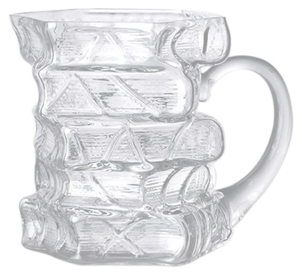 Glas-Kaffeebecher mit Buchmotiv, 420 ml, hitzebeständig, mikrowellengeeignet, spülmaschinenfest, Geschenk für Bücherliebhaber und Sammler