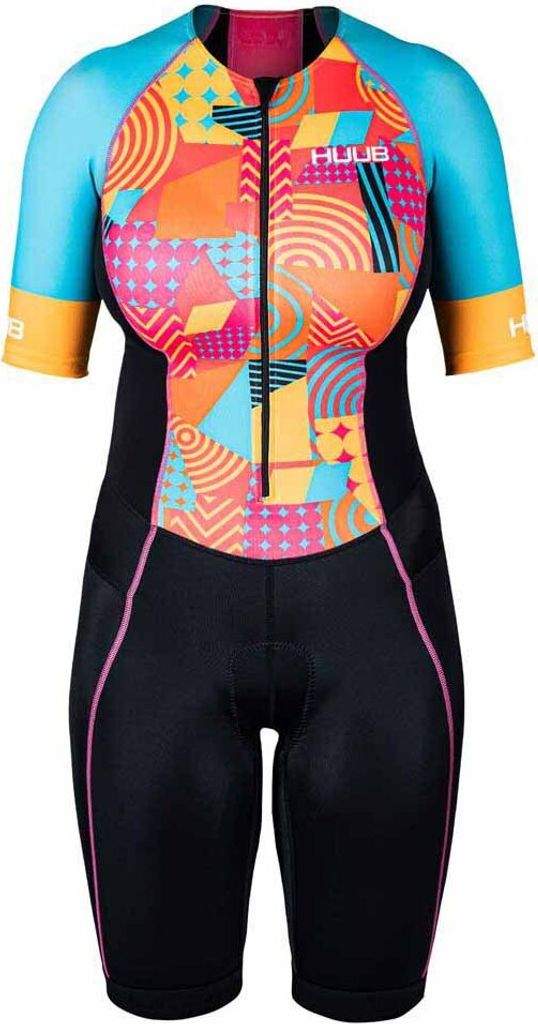 Huub Her Spirit Lc Kurzarm-trisuit Mehrfarbig L Frau Mehrfarbig L