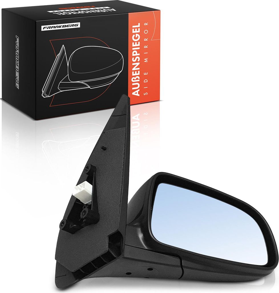 Frankberg 1x Außenspiegel Rechts für Chevrolet Aveo/Kalos T250 T255 1.2L 1.4L 2005-2013