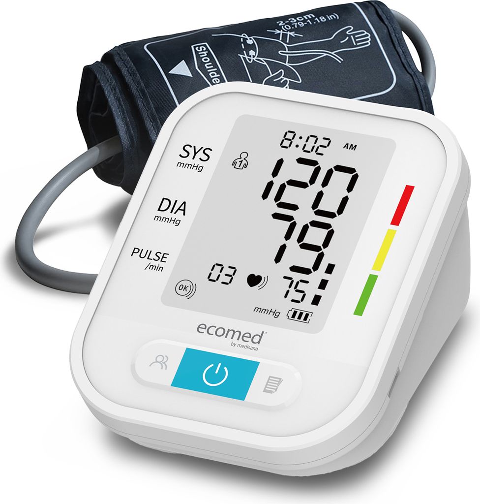 Medisana GmbH BU-95E ECOMED Měřič krevního tlaku na horní Obrázek produktu 