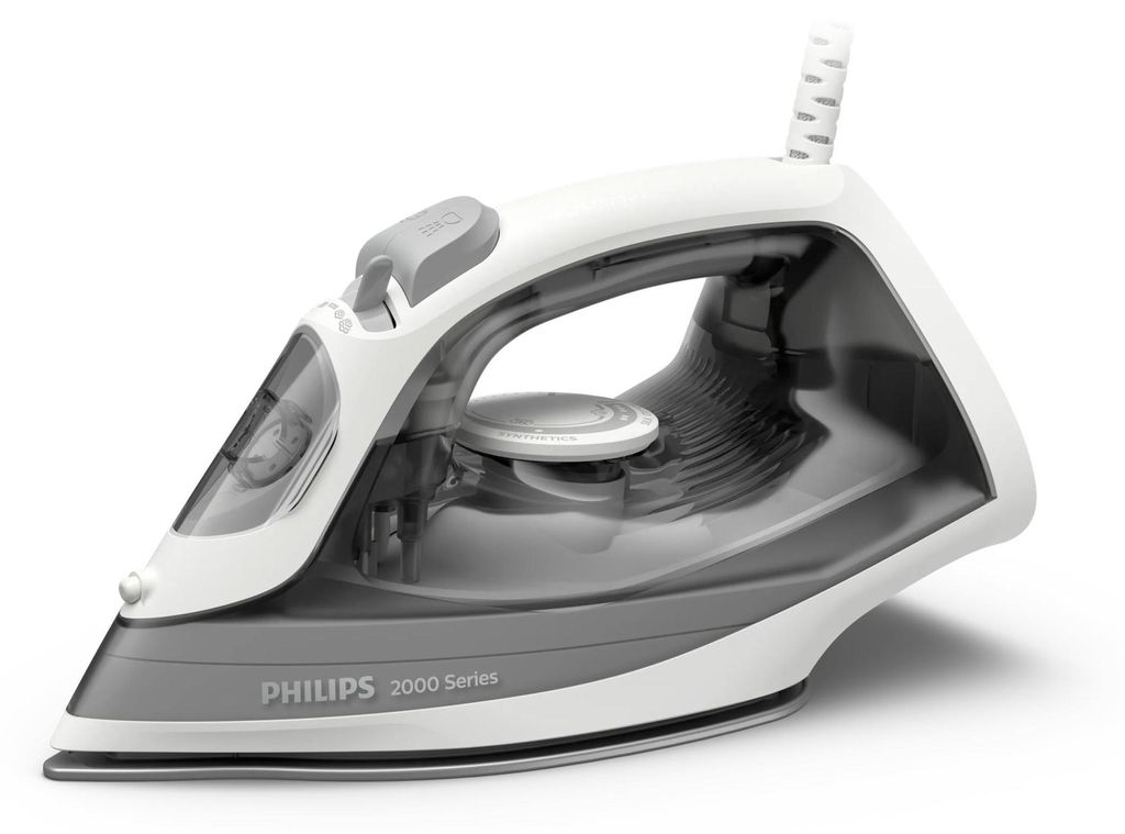 Philips Dampfbügeleisen 2000 Series, 25 g/min, grau Produktbild 