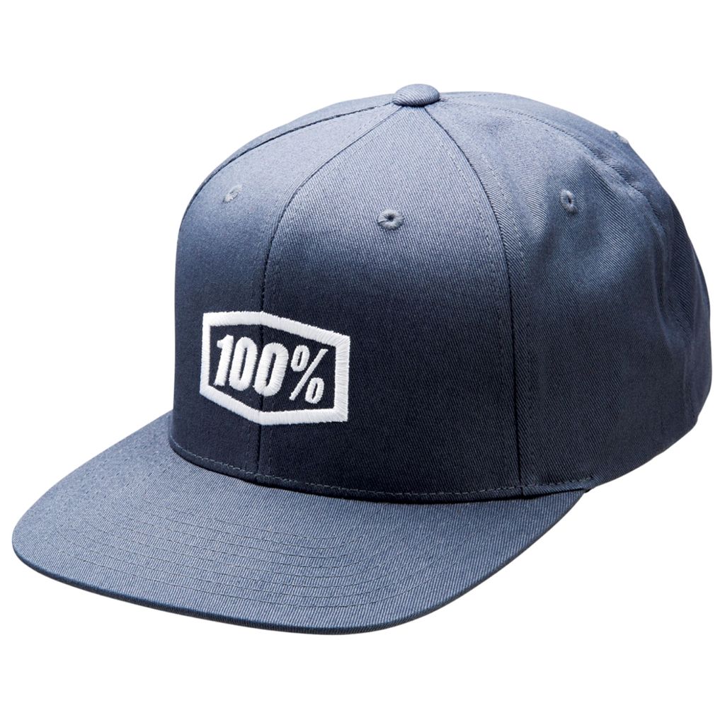 100% Kinder Snapback Icon , Grau Meliert
