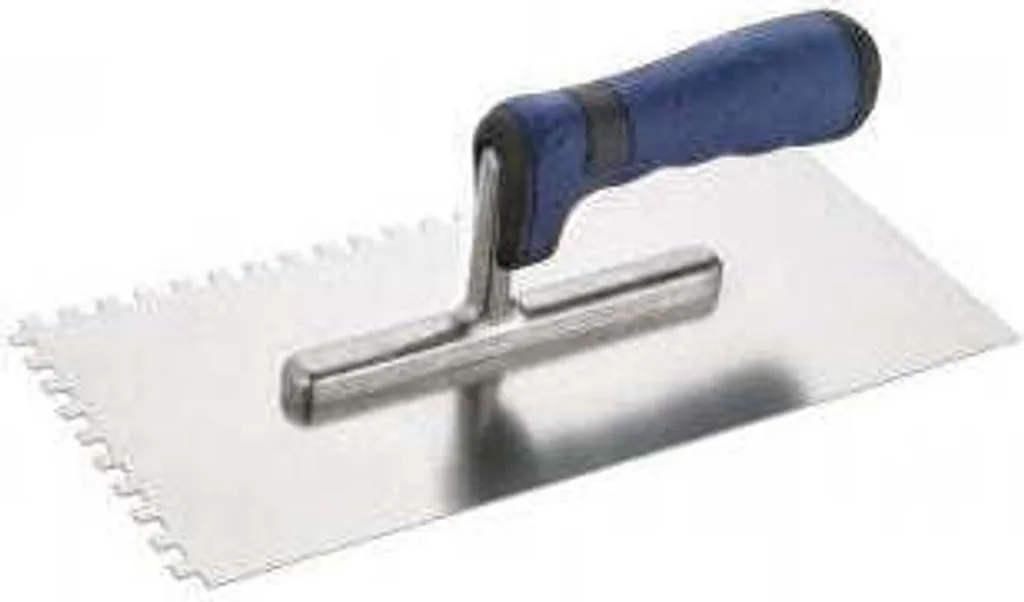 Connex COX781268 Spatola per Colla Inox 280x130 - Dente 10x10mm