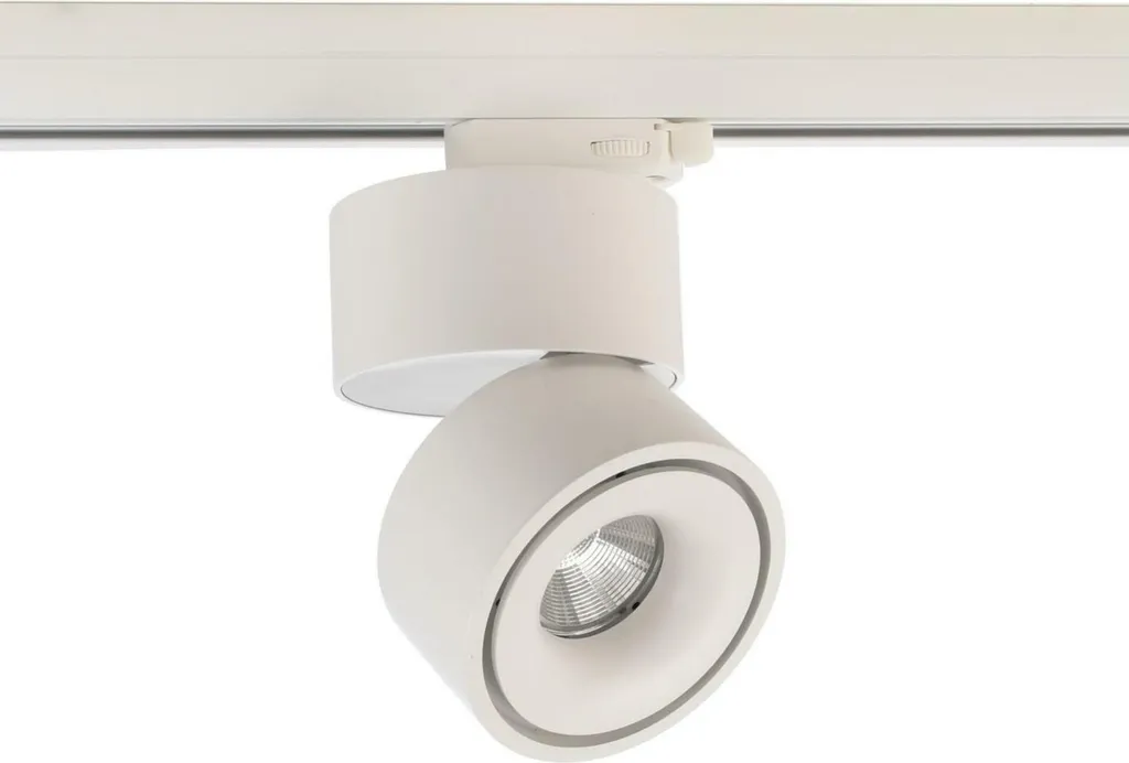 Spot LED Rail Triphasé Anti-Éblouissement Uni II 17W 3000K Blanc