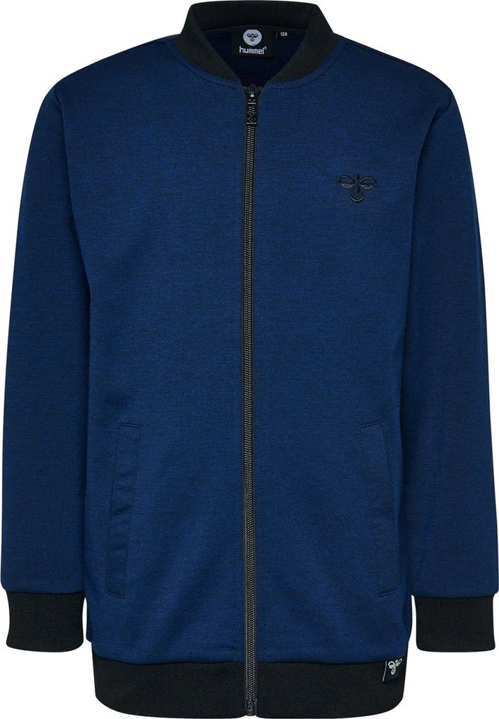 Hummel Baby Freizeitjacke Darren mit Streifenmuster und Produktbild 