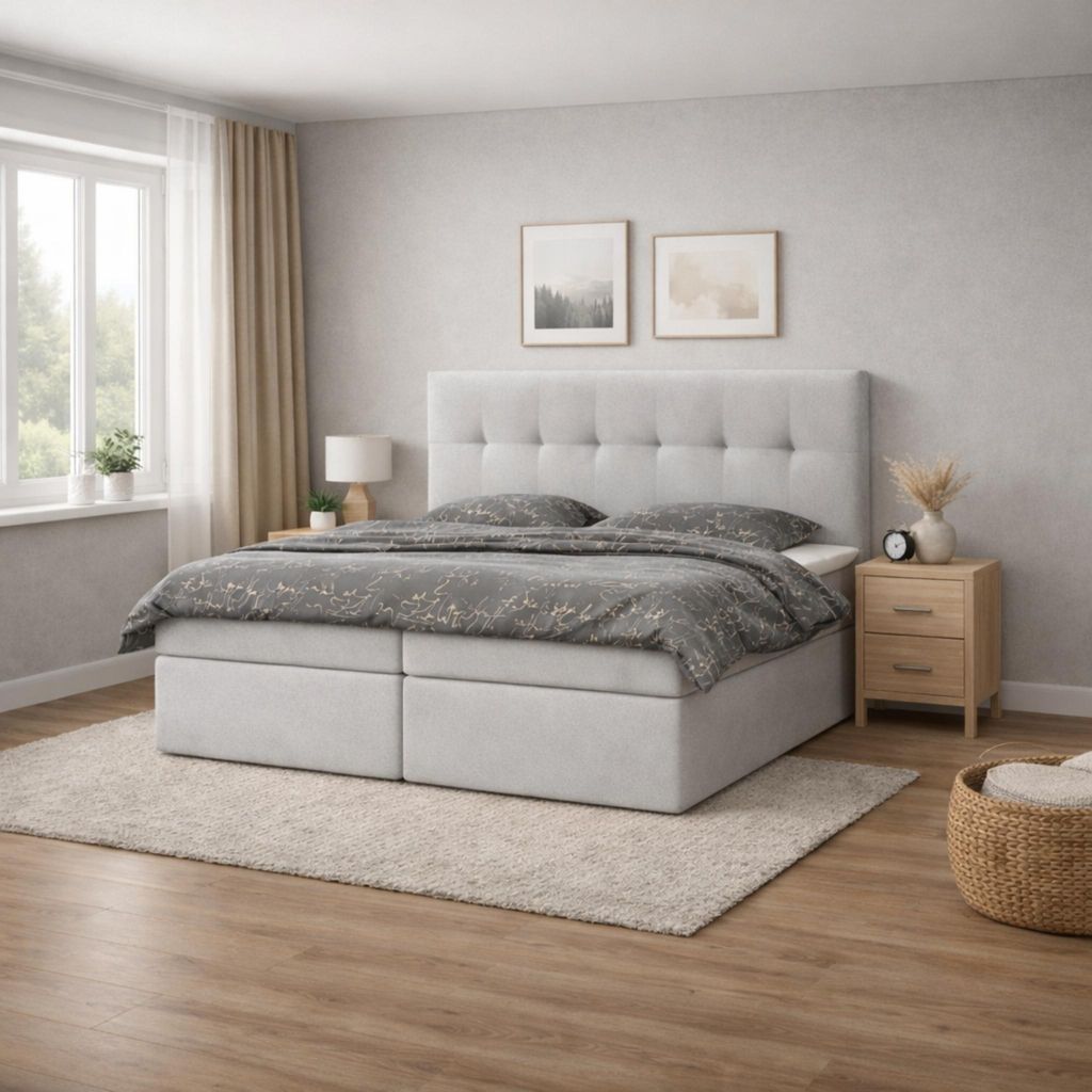 Boxspringbett Paris 160x200 Riviera 82 | MIPLO