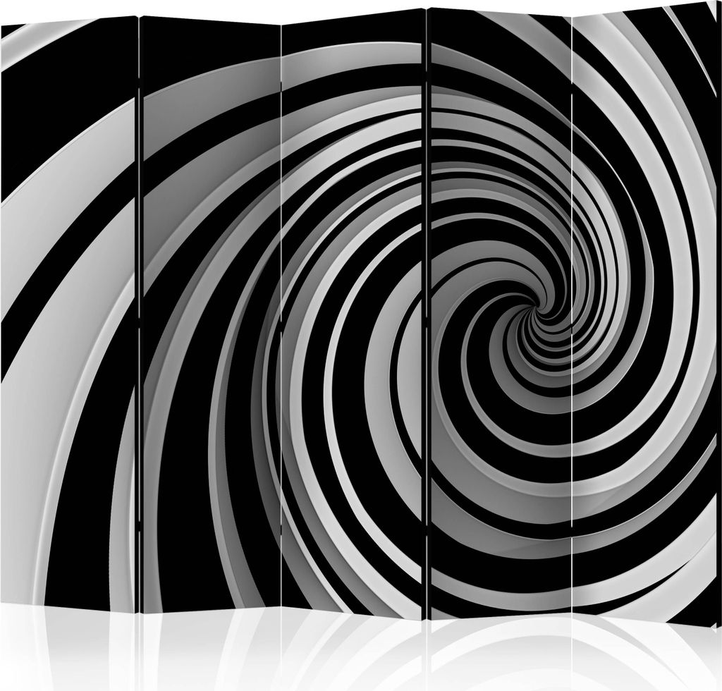 Akusticher Raumteiler 3D Effekt Foto Paravent 225x172 cm beidseitig auf Vlies-Leinwand bedruckt Akustikschaum Trennwand Spanische Wand Sichtschutz ...