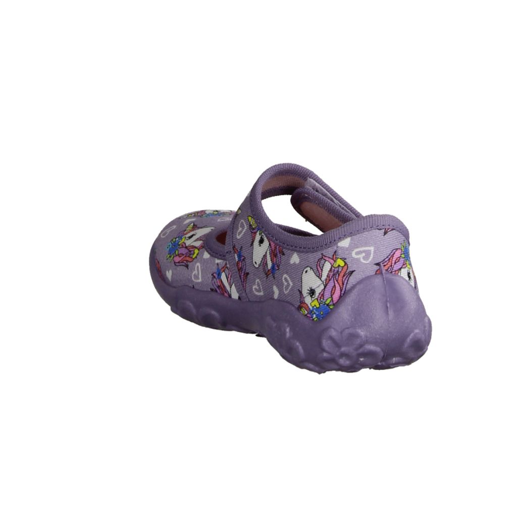 Superfit Kinder-Hausschuh Bonny Einhorn Lila-Mehrfarbig, Produktbild 5