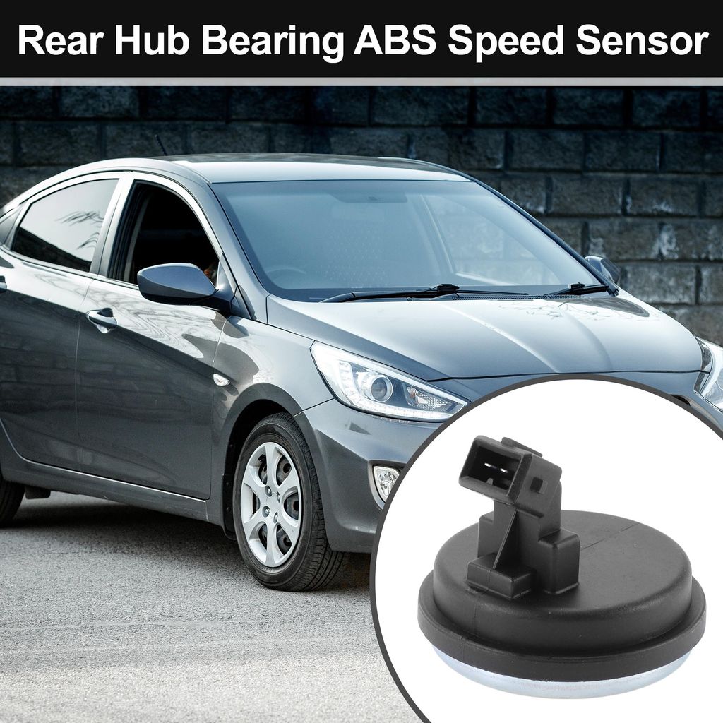 Hinterer Nabenlager-ABS-Geschwindigkeitssensor Hinterer Nabenrad-ABS-Geschwindigkeitssensorkappe Nr. 58980-F9000 für Hyundai Accent 2018-2022