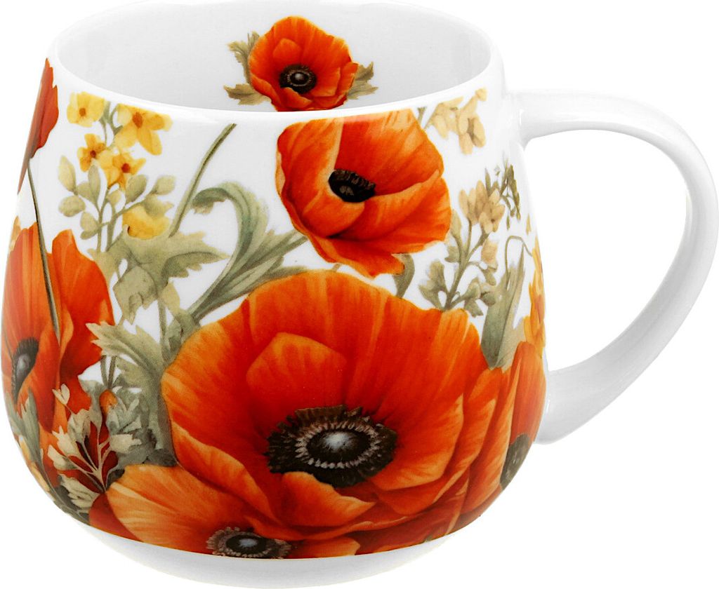 DUO FLOWER CLASSIC Fassbecher 430 ml POPPIES New Bone China Image du produit 