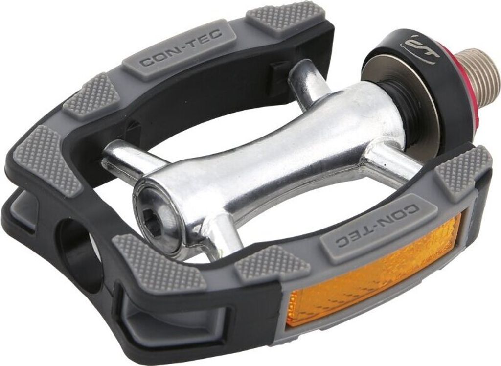 Contec Pedal 1Trip QR CT Pedale 1Trip QR MTB Trekking Alu Schwarz Silber
