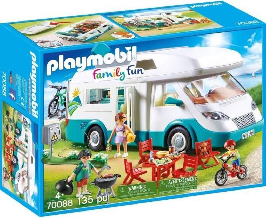 PLAYMOBIL Family Fun Camping-Car 70088, 135 Teile, Camping, Produktbild 
