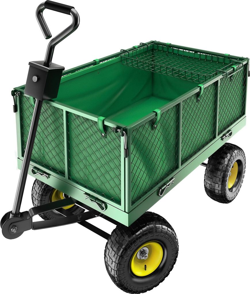 tectake Bollerwagen Belastbarkeit 550 kg
