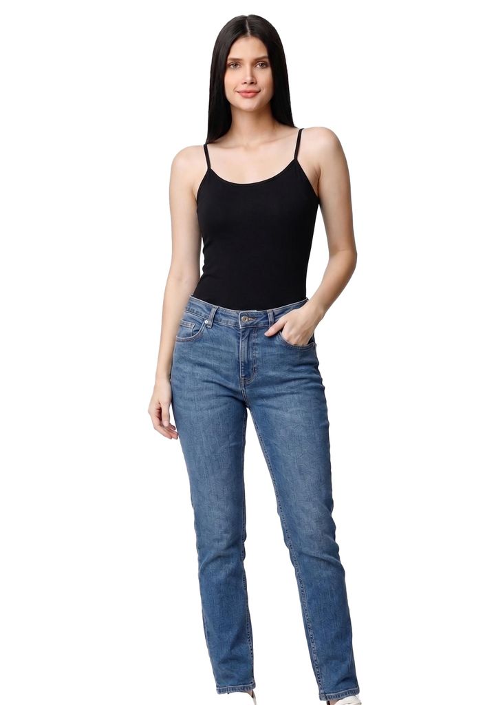 2 Stück Damen Spaghettiträger Trägerbody Ärmellos Top Produktbild 