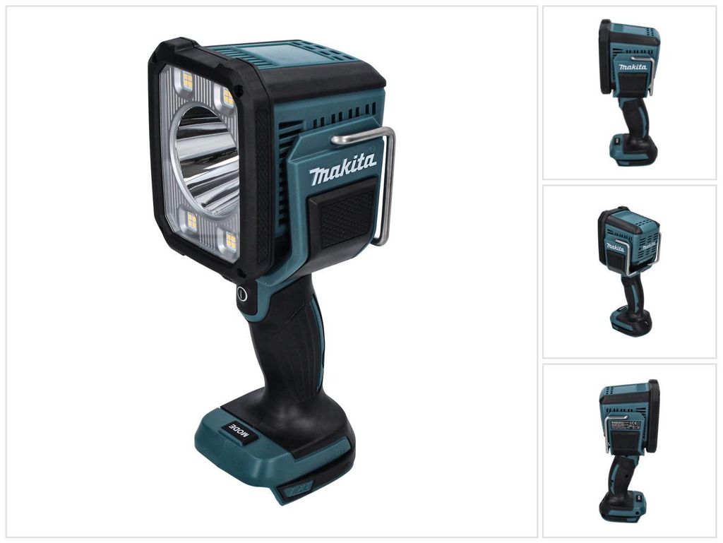 Makita DML 812 Akumulatorowa lampa ręczna 18 V 1250 lm LED Zdjęcie produktu 