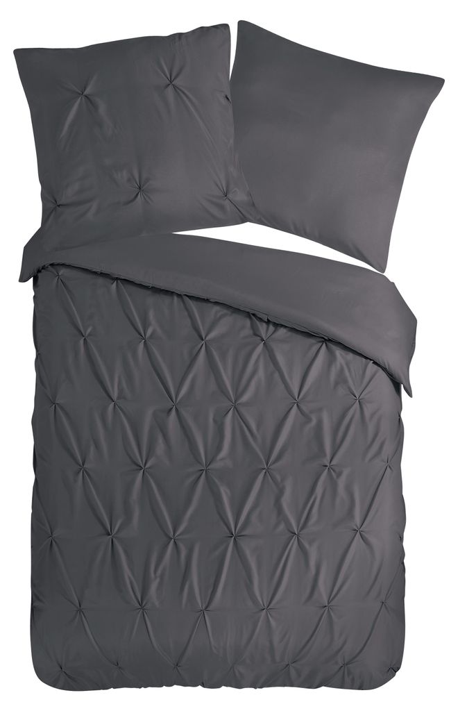 Duvet cover Pure 155x220 + 1* 80x80 cm - luxurious stitched pleats