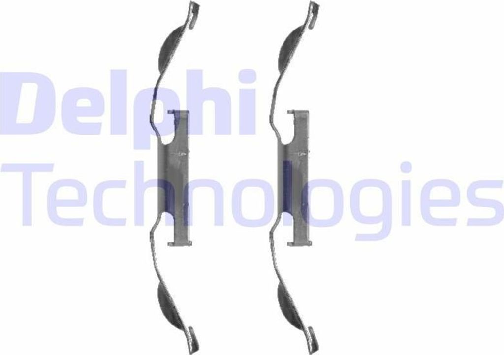DELPHI LX0330 Zubehörsatz Scheibenbremsbelag Vorne für FORD MONDEO IV Turnier (BA7) S-MAX (WA6) Mondeo V Kombi (CF) GALAXY (WA6) S-Max (CJ) Galaxy