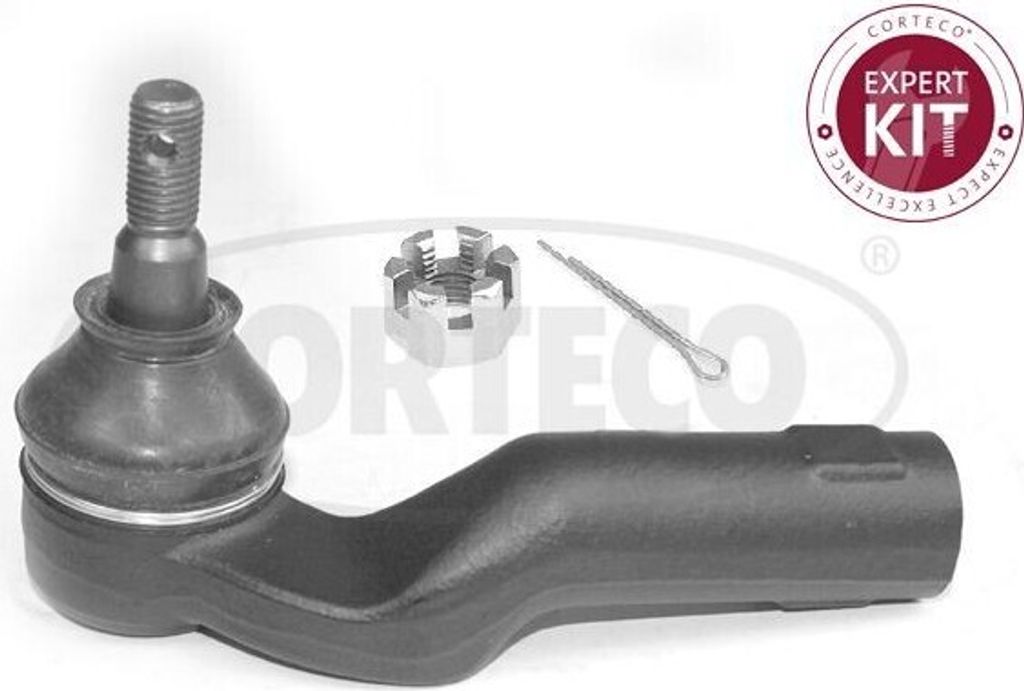 CORTECO Spurstangenkopf Spurstange für MAZDA 5 (CR19) Vorne Rechts 49400529