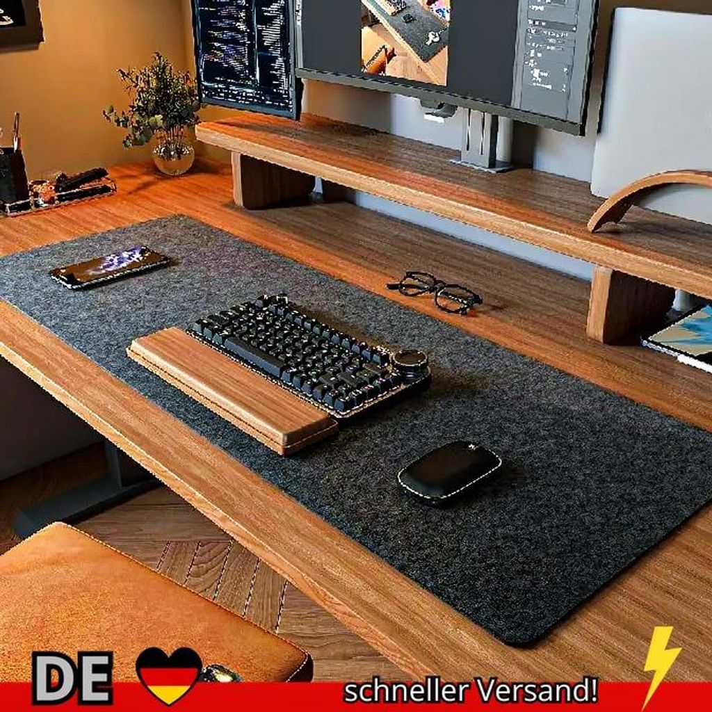 Gaming Zubehör Wollfilz Mauspad Große Größe Schreiben Matte Tastatur Mäuse