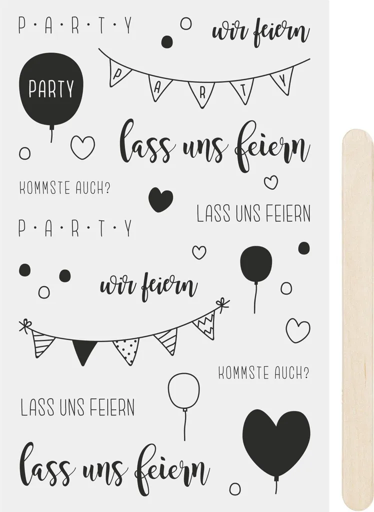 Décoration de Mariage et Fêtes avec les RubStickers Heyda Célébration