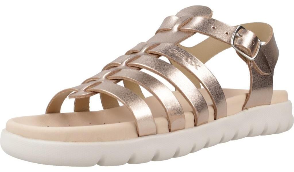 Geox Mädchen Klassische Sandalen J35GSB 000CF C7018 Farbe: Metallics Größe: 33