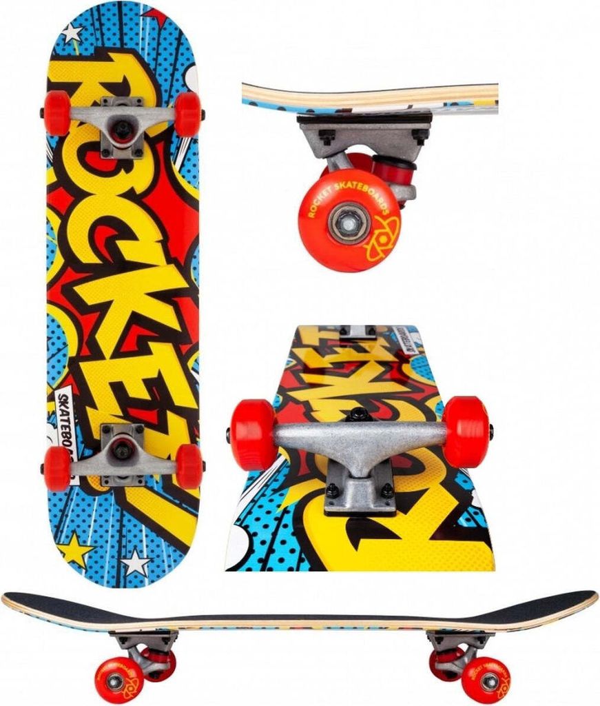 Skateboard Rocket Popart Mini 7,5", Obrázek produktu 