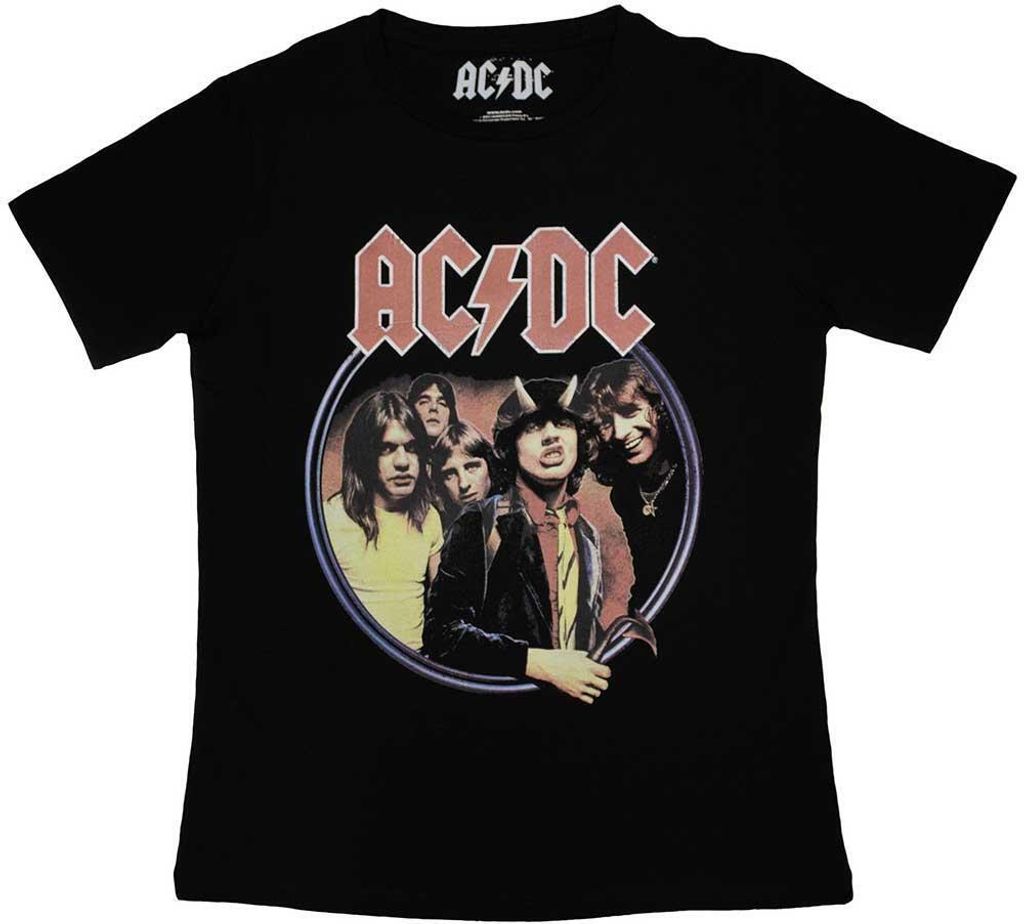 AC/DC - "Highway To Hell" T-Shirt für Damen RO10321 (M) (Schwarz)