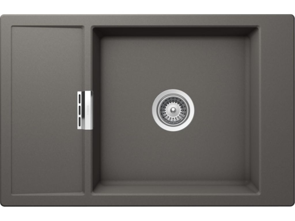 Schock Unterbau-Einbauspüle Mono D-100XS U Silverstone Produktbild 