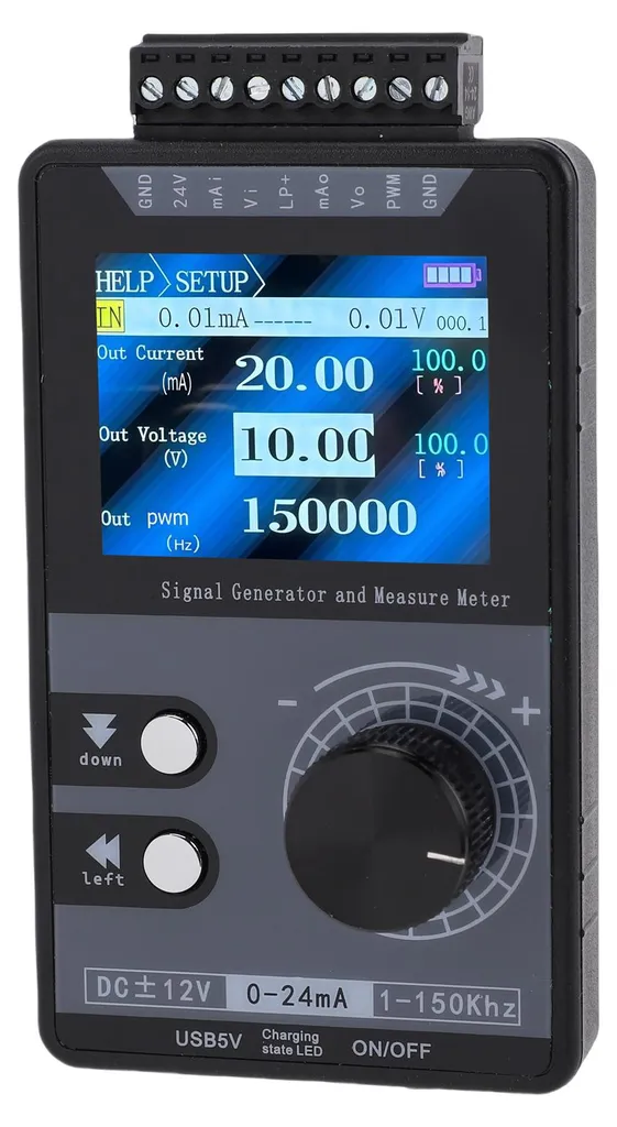 Simulateur 4-20mA et PWM : solution pour dépannage API et test LED