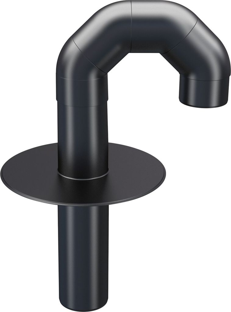Klöber Flavent Flachdach Durchführungs-Set DN 100 PVC Produktbild 