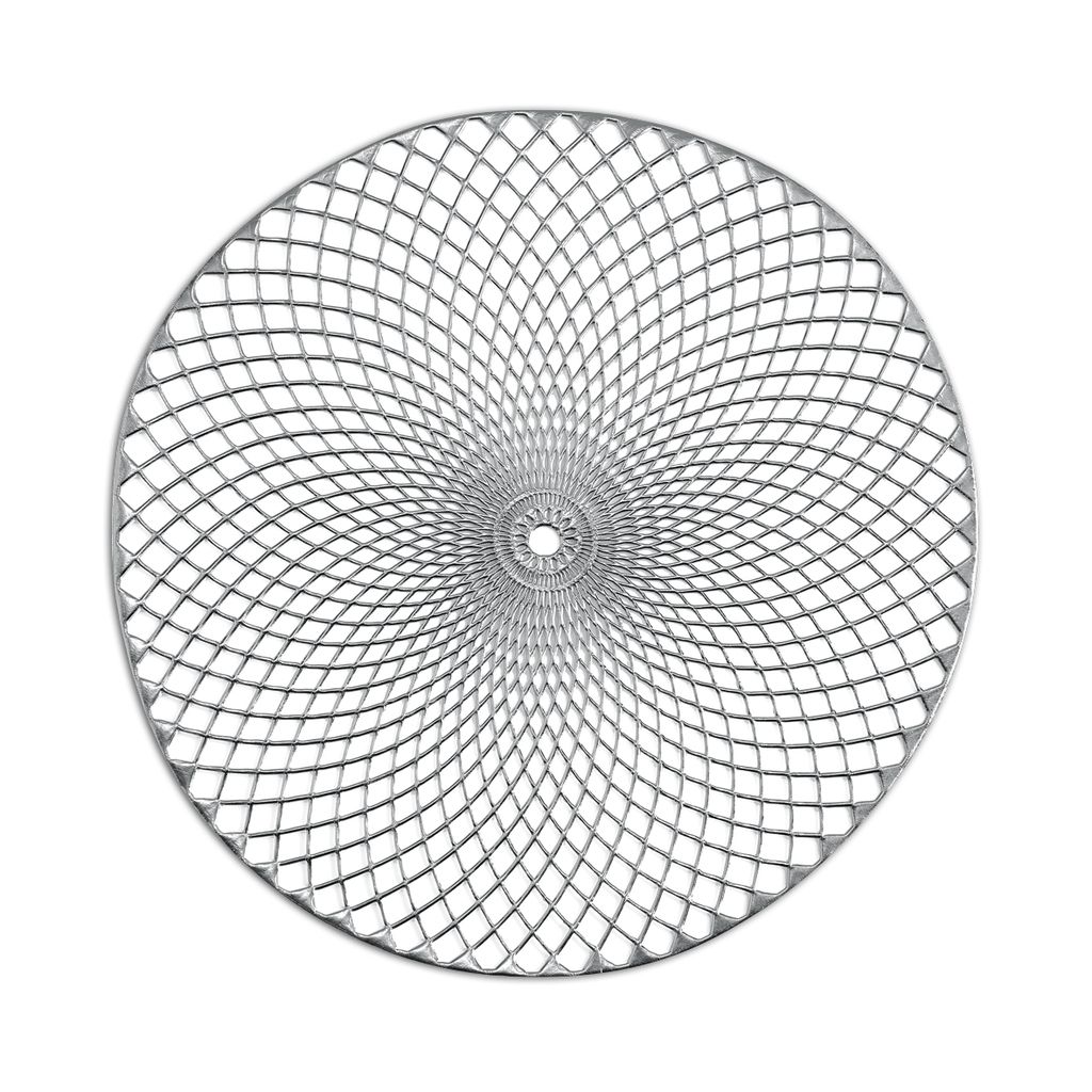 Zeller Present 26914, Rund, Silber, Einfarbig, 380 mm, 380 Produktbild 