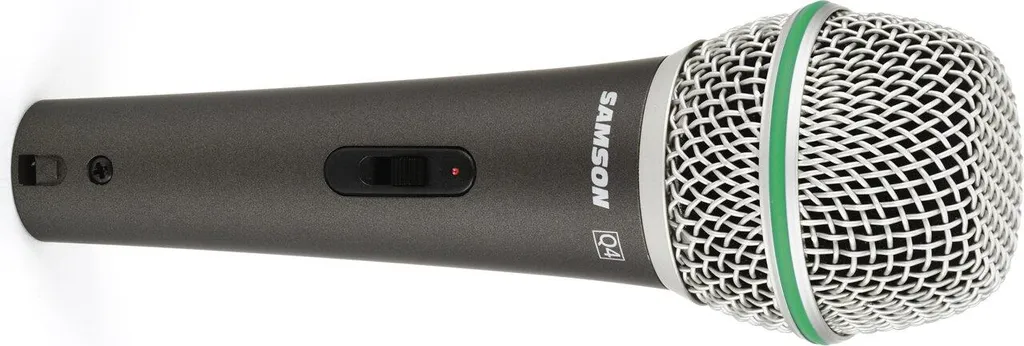 Éliminez les Bruits de Fond avec le Micro Samson Q4 Cardioïde Noir