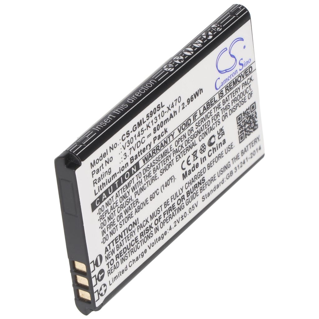 Gigaset GL590 Battery 3.7V 800mAh Li-ion GML590SL