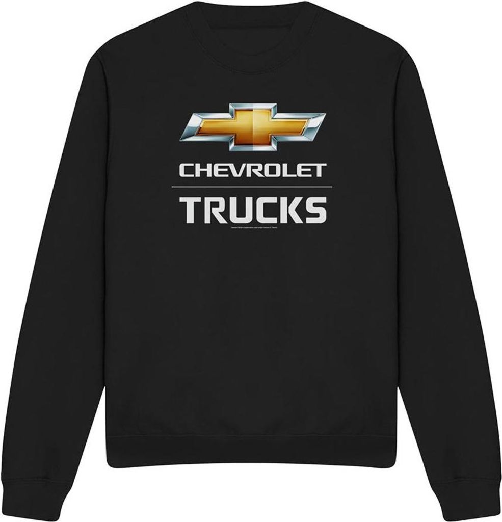 Chevrolet - "Trucks" Sweatshirt für Herren/Damen Uni TV21071 (M) (Schwarz)