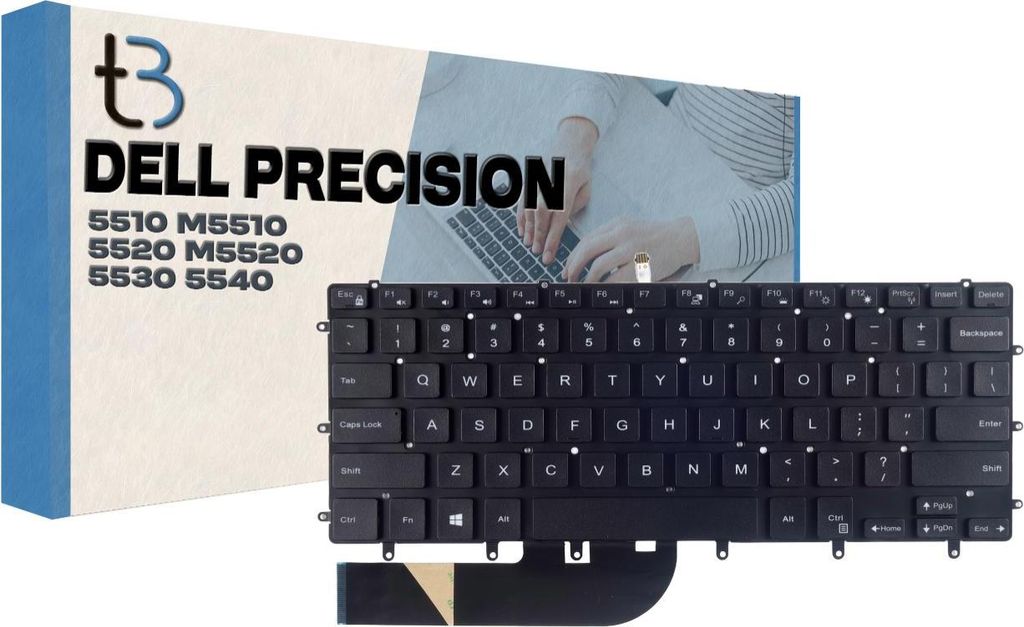 Dell Precision 5510 M5510 5520 M5520 5530 5540 LED-Tastatur Produktbild 