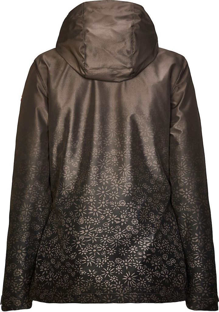 Killtec Niona Softshell Jacke Damen mit abnehmbarer Kapuze, Farbe:Anthrazit, Größe:40