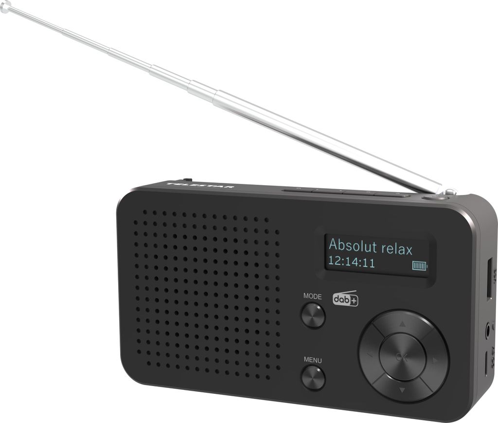 Telestar 5700100 TELESTAR TOP 100 Schwarz DAB+Radios Image du produit 